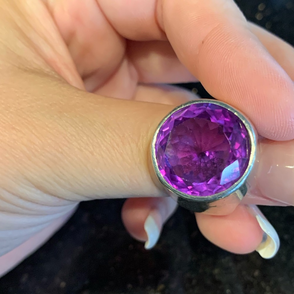Amethyst ring - Picture 2 of 3